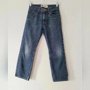 Levi's 505 Regular Fit Straight Blue Jeans Kids Boys size 12 26x26